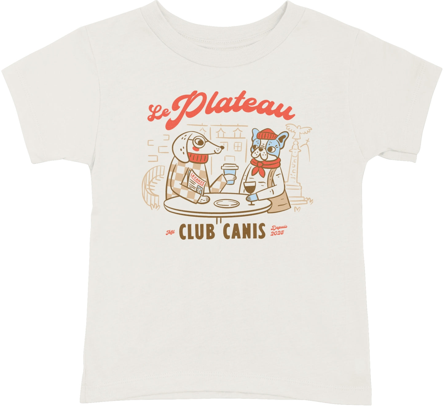 T Shirt Le Plateau | Montreal Club Canis