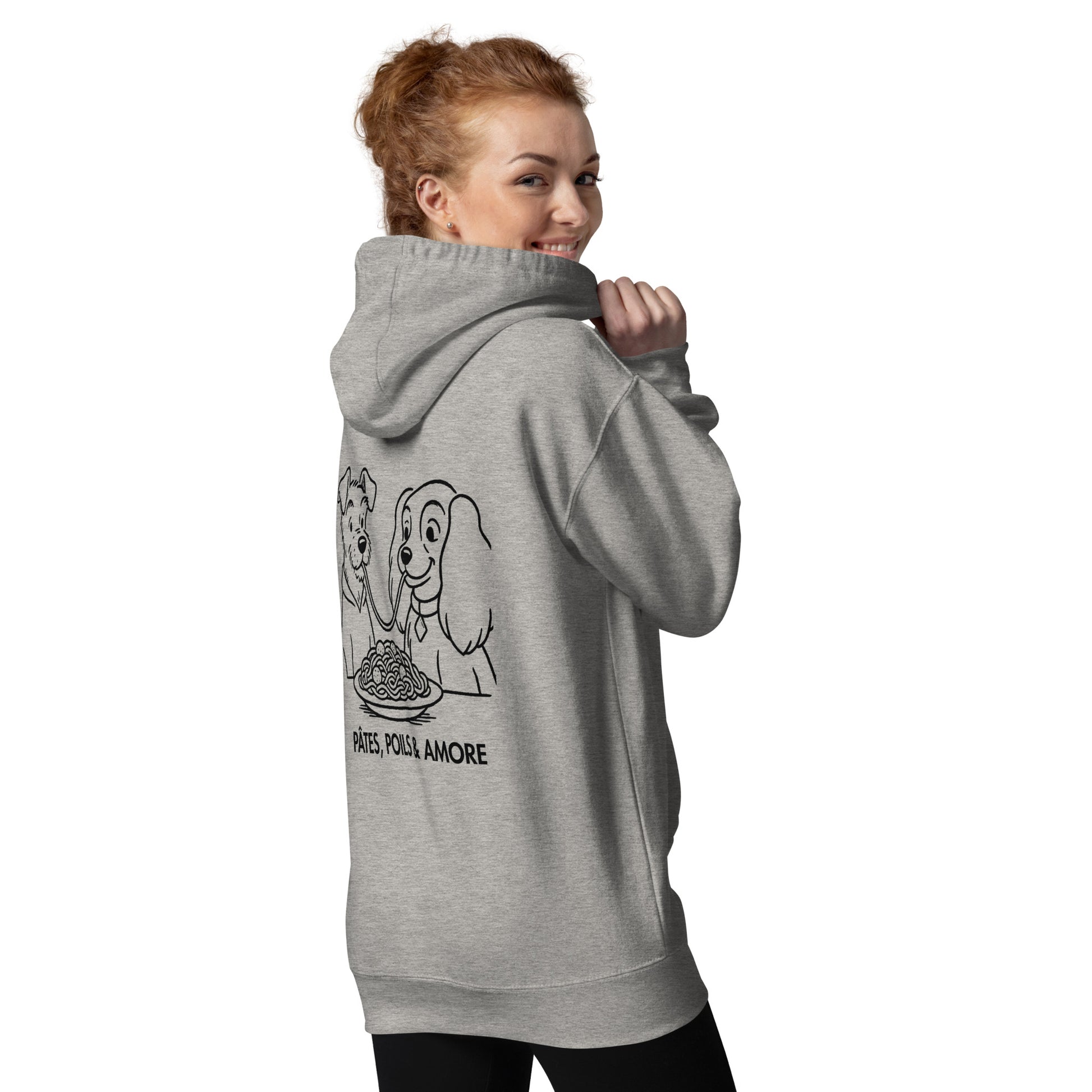 Maison Canis – Hoodie “Pâtes, Poils & Amore” – MC. Productions