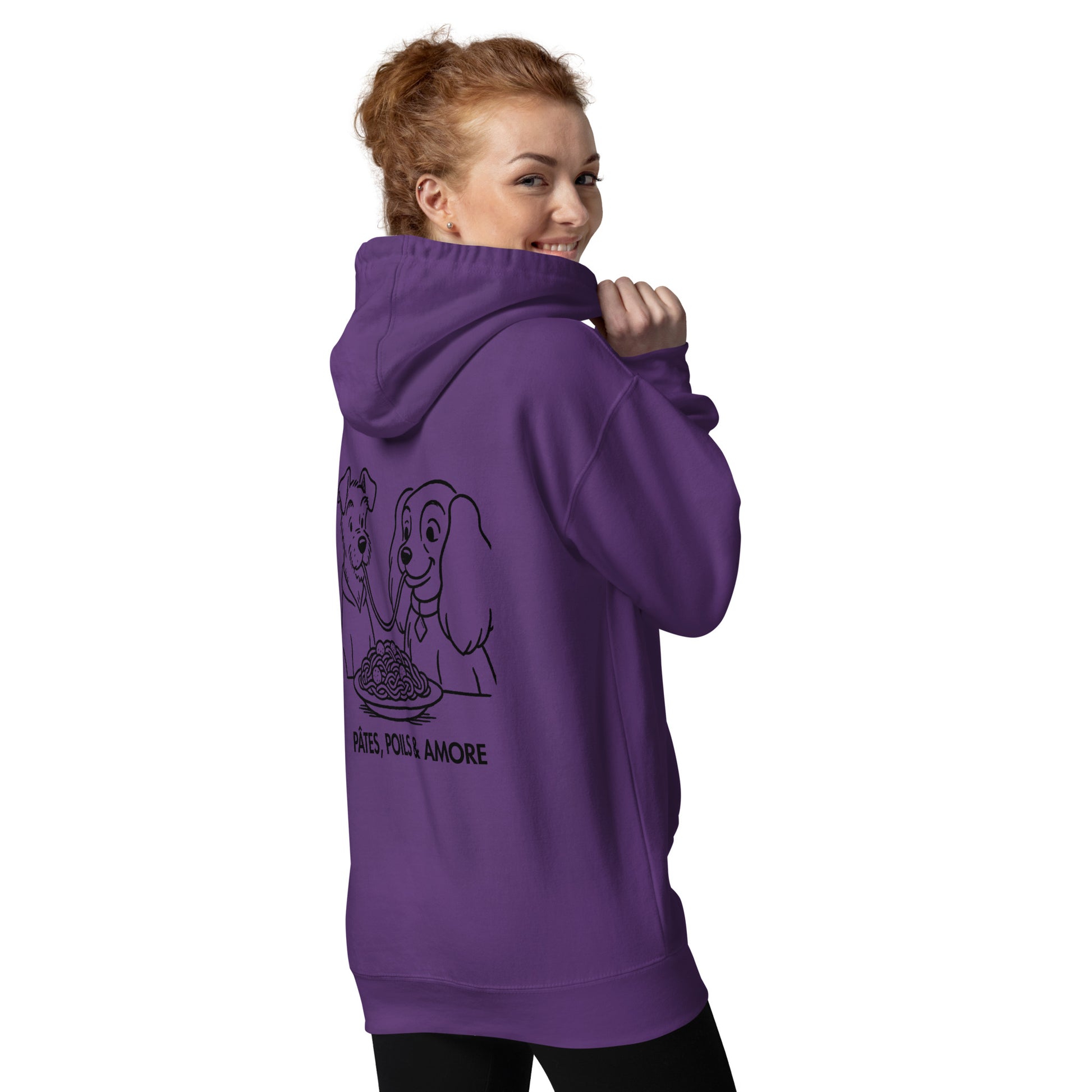 Maison Canis – Hoodie “Pâtes, Poils & Amore” – MC. Productions