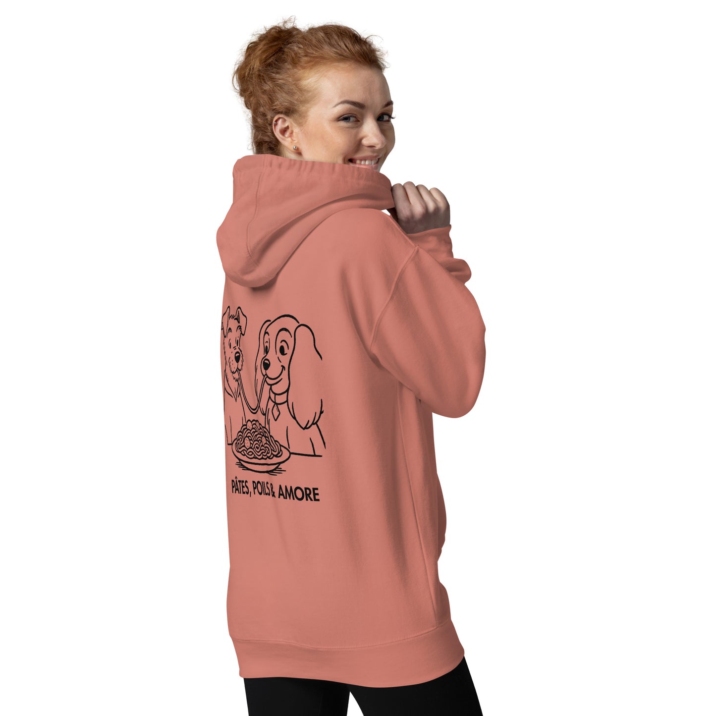 Maison Canis – Hoodie “Pâtes, Poils & Amore” – MC. Productions